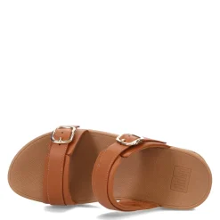 FitFlop Sandals|Women's , Lulu Adjustable Buckle Slide Sandal Light Tan