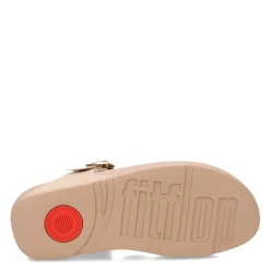 FitFlop Sandals|Women's , Lulu Adjustable Thong Sandal Latte Beige