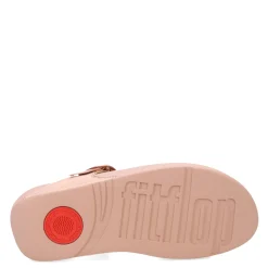 FitFlop Sandals|Women's , Lulu Adjustable Thong Sandal Rose Gold