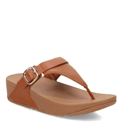 FitFlop Sandals|Women's , Lulu Adjustable Thong Sandal Light Tan