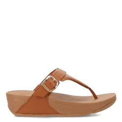 FitFlop Sandals|Women's , Lulu Adjustable Thong Sandal Light Tan