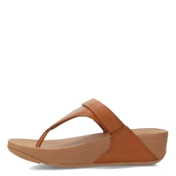 FitFlop Sandals|Women's , Lulu Adjustable Thong Sandal Light Tan