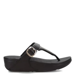 FitFlop Sandals|Women's , Lulu Adjustable Thong Sandal Black
