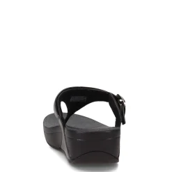 FitFlop Sandals|Women's , Lulu Adjustable Thong Sandal Black