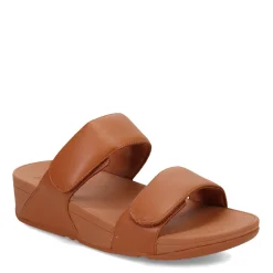 FitFlop Sandals|Women's , Lulu Adjustable Strap Slide Sandal Light Tan