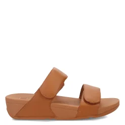 FitFlop Sandals|Women's , Lulu Adjustable Strap Slide Sandal Light Tan