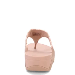 FitFlop Sandals|Women's , Lulu Art Webbing Thong Sandal Beige