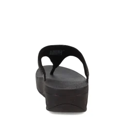 FitFlop Sandals|Women's , Lulu Crystal Thong Sandal Black