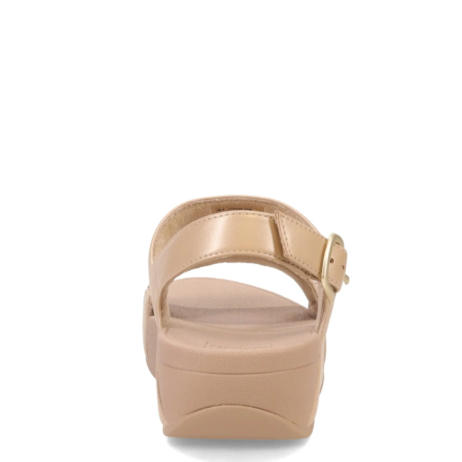 FitFlop Wedges|Women's , Lulu Crystal Backstrap Sandal Latte Beige