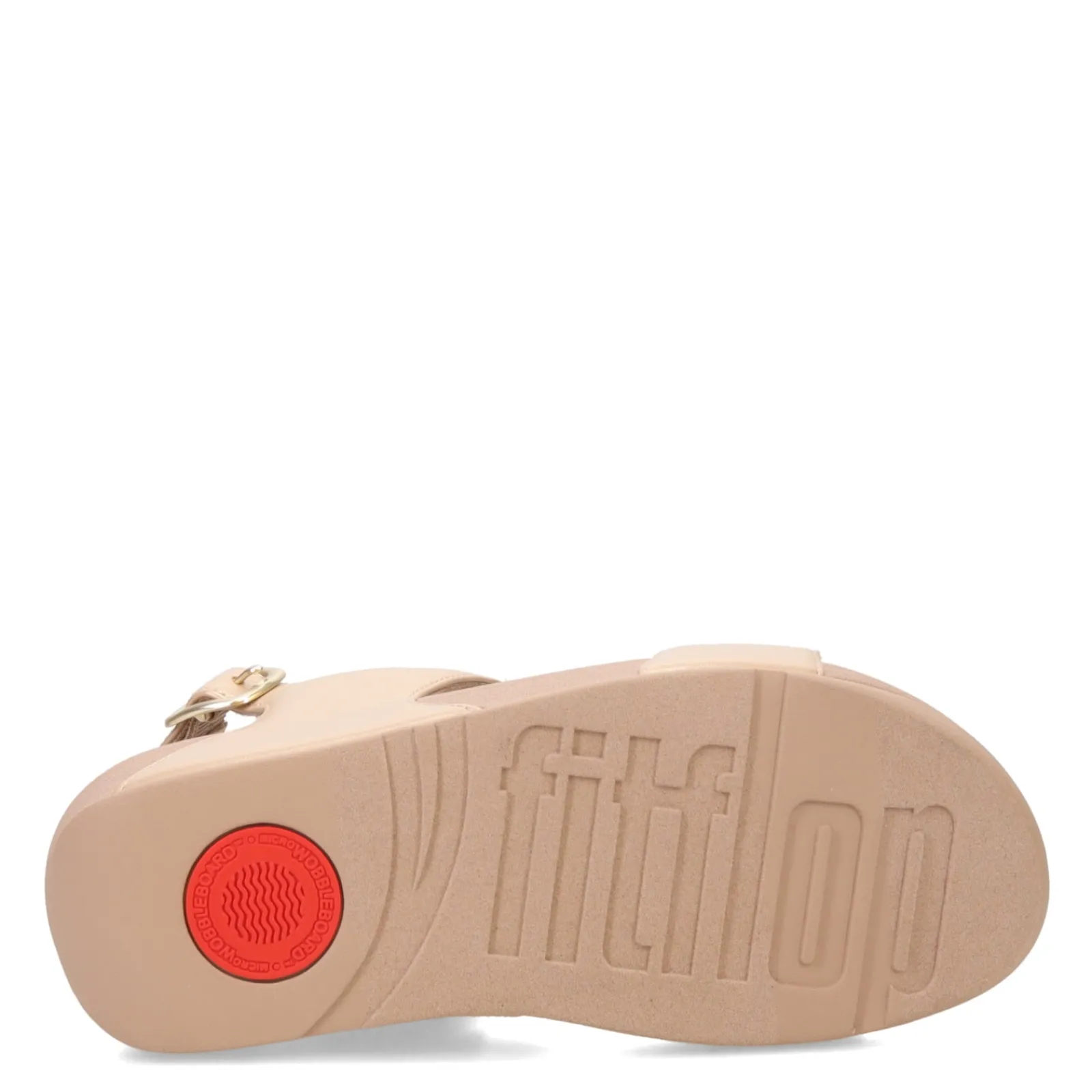 FitFlop Wedges|Women's , Lulu Crystal Backstrap Sandal Latte Beige