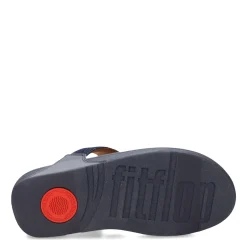 FitFlop Sandals|Women's , Lulu Glitz Thong Sandal Midnight Navy