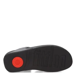 FitFlop Wedges|Women's , Lulu Jewel Thong Sandal Black