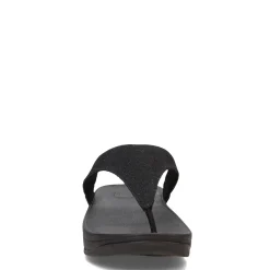 FitFlop Sandals|Women's , Lulu Shimmerlux Thong Sandal Black