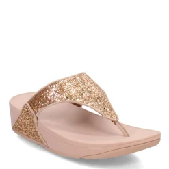 FitFlop Sandals|Women's , Lulu Thong Sandal Rose Gold
