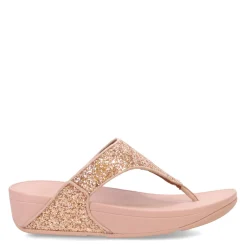 FitFlop Sandals|Women's , Lulu Thong Sandal Rose Gold