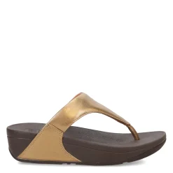 FitFlop Sandals|Women's , Lulu Thong Sandal Bronze