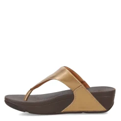 FitFlop Sandals|Women's , Lulu Thong Sandal Bronze