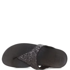 FitFlop Sandals|Women's , Lulu Thong Sandal Black