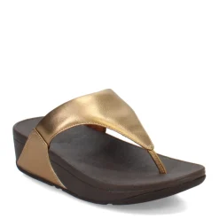 FitFlop Wedges|Women's , Lulu Thong Sandal Bronze