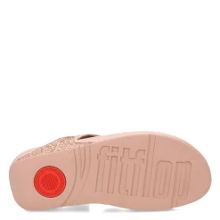 FitFlop Wedges|Women's , Lulu Thong Sandal Rose Gold