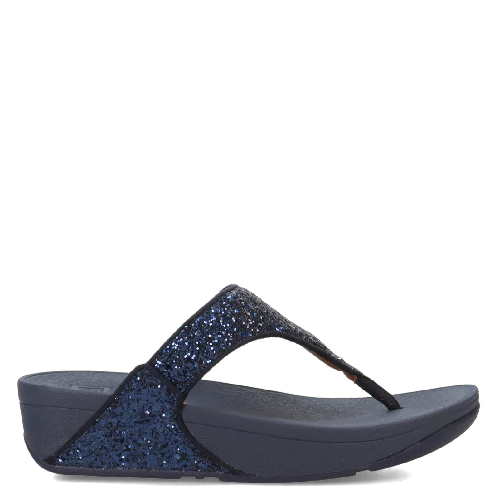 FitFlop Wedges|Women's , Lulu Thong Sandal Midnight Navy
