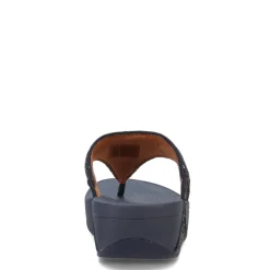 FitFlop Wedges|Women's , Lulu Thong Sandal Midnight Navy
