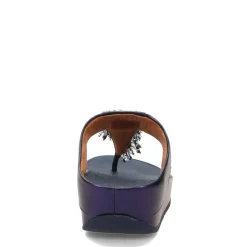 FitFlop Sandals|Women's , Rumba Beaded Toe-Post Sandal Midnight Navy