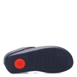 FitFlop Wedges|Women's , Rumba Beaded Toe-Post Sandal Midnight Navy