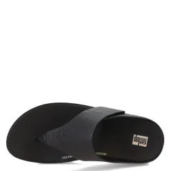 FitFlop Wedges|Women's , Shuv Toe Post Sandal Black