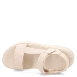 FitFlop Sandals|Women's , Surff Art-Webbing Back-Strap Sandal Paris Beige