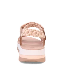 FitFlop Sandals|Women's , Surff Art-Webbing Back-Strap Sandal Beige