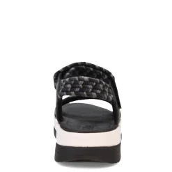 FitFlop Sandals|Women's , Surff Art-Webbing Back-Strap Sandal Black