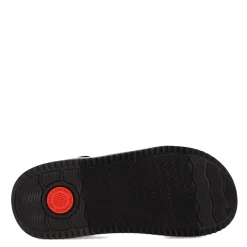 FitFlop Sandals|Women's , Surff Art-Webbing Back-Strap Sandal Black