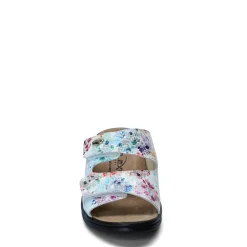 Flexus Sandals|Women's , Bellasa Sandal White Multi