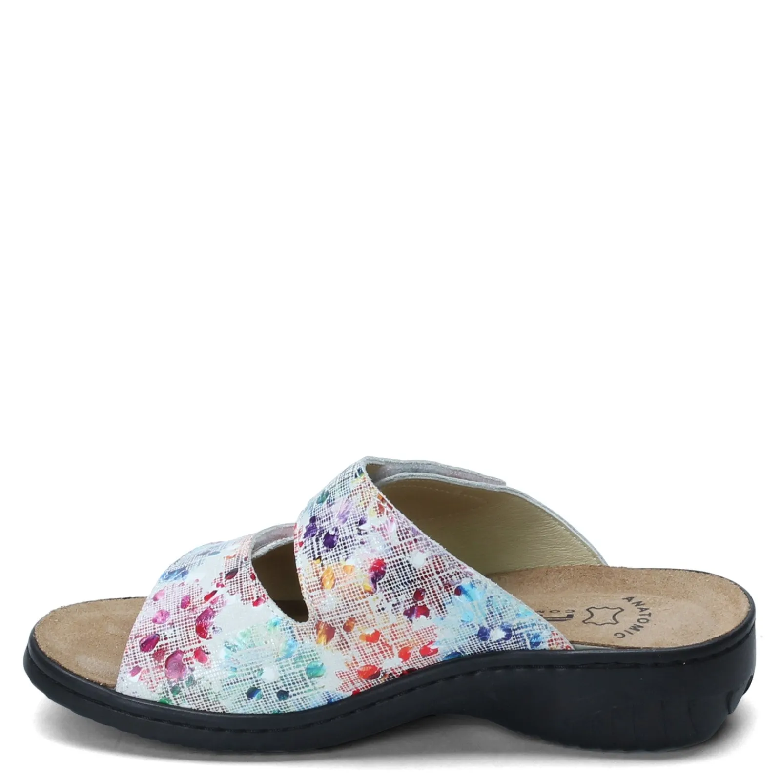 Flexus Sandals|Women's , Bellasa Sandal White Multi