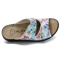 Flexus Sandals|Women's , Bellasa Sandal White Multi