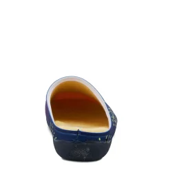 Flexus Slippers|Women's , Summerlime Slipper Navy Multi