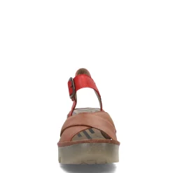 Fly London Sandals|Women's , Bace Sandal Brown Multi