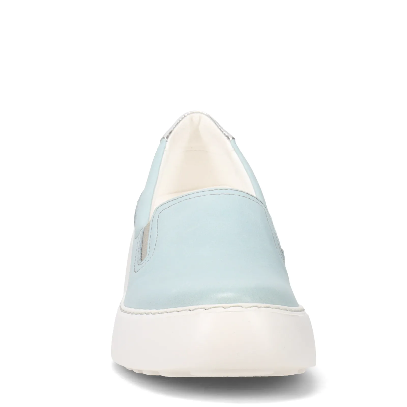 Fly London Wedges|Women's , Deca Slip-On Blue