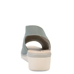 Fly London Wedges|Women's , Nily Sandal Pale Blue