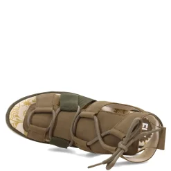 Fly London Wedges|Women's , Yaca Sandal Khaki
