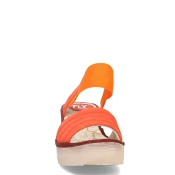 Fly London Sandals|Women's , Yiko Sandal Devil Red