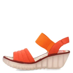 Fly London Sandals|Women's , Yiko Sandal Devil Red