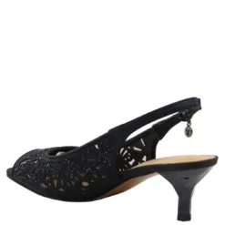 J Renee Pumps & Heels|Women's , Arata Sandal Black Stone