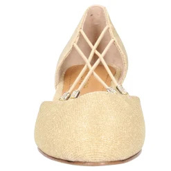 J Renee Pumps & Heels|Women's , Charolette Pump Gold Glitter