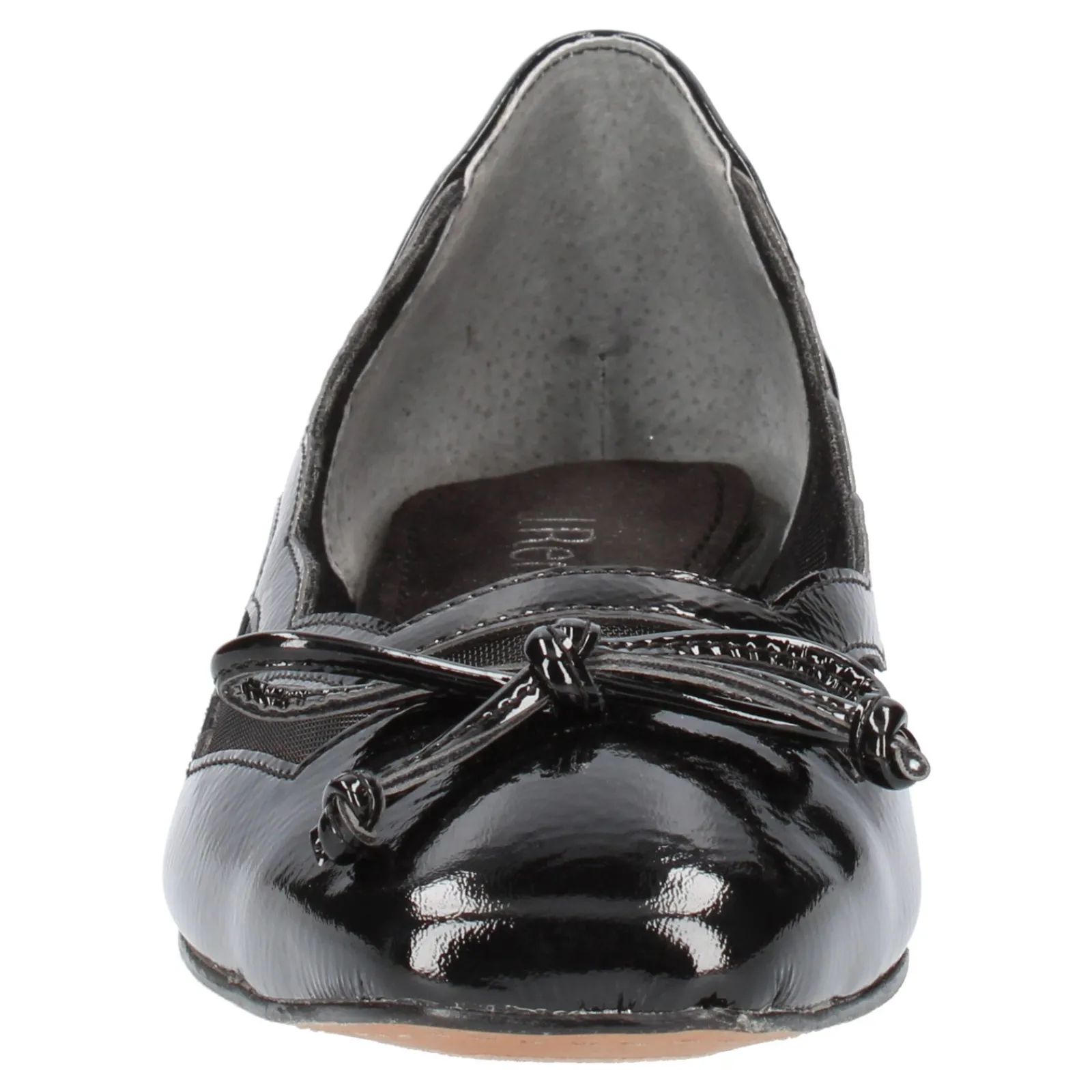 J Renee Slip-On Shoes|Women's , Codda Flat Black Patent