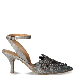 J Renee Pumps & Heels|Women's , Desdemona Pump Pewter Glitter