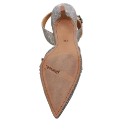 J Renee Pumps & Heels|Women's , Desdemona Pump Pewter Glitter