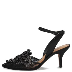 J Renee Pumps & Heels|Women's , Desdemona Pump Black Lace