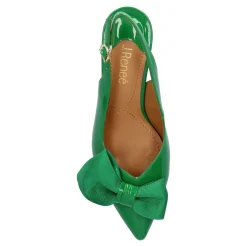 J Renee Pumps & Heels|Women's , Devika Pump Green Patent